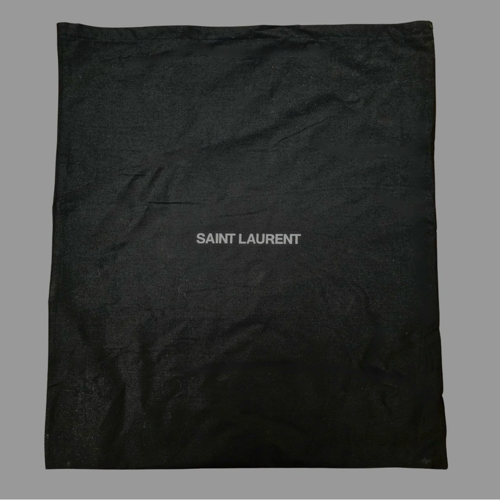 Saint Laurent Black Fabric Bag (Large)
